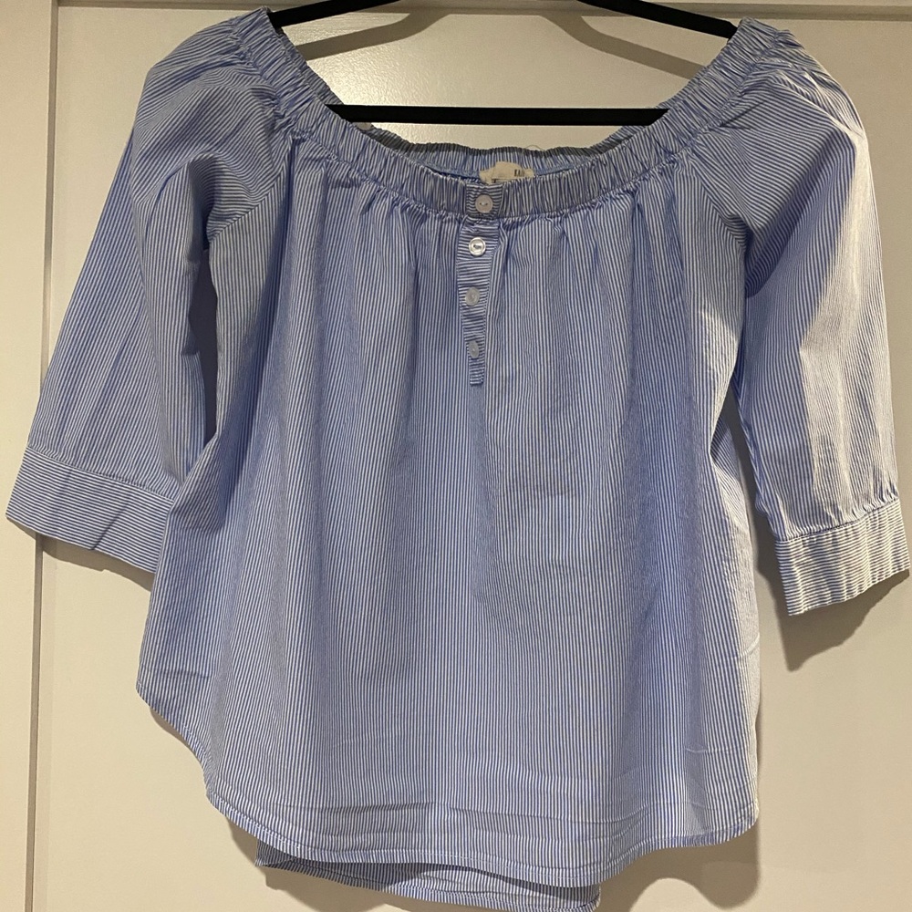 KAII pinstripe top